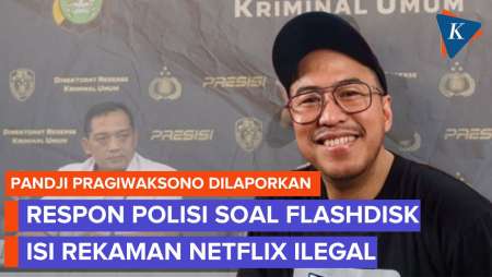 Bukti Flashdisk Isi Rekaman Netflix Dari Pelapor Pandji Pragiwaksono Disebut Ilegal, Ini Kata Polisi