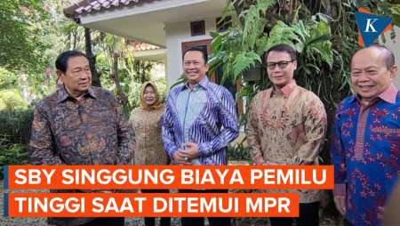 Bertemu di Cikeas, MPR Sebut SBY Banyak Bahas soal Biaya Pemilu yang Tinggi