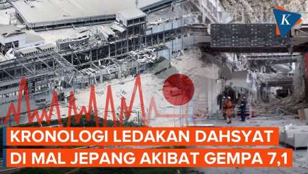 Bak Dihujani Abu Vulkanik, Ini Cerita Saksi Ledakan Mal Aeon Usai Gempa Jepang