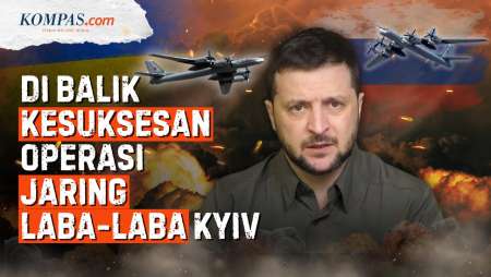 Bagaimana Ukraina Sukses Hancurkan 41 Pesawat Rusia?