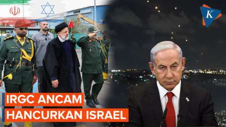 Garda Revolusi Iran Ancam Lakukan Serangan Dahsyat jika Israel Balas Rudal Iran