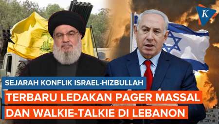 Sejarah Konflik Israel-Hizbullah, Terbaru Ledakan Pager dan Walkie Talkie di Lebanon