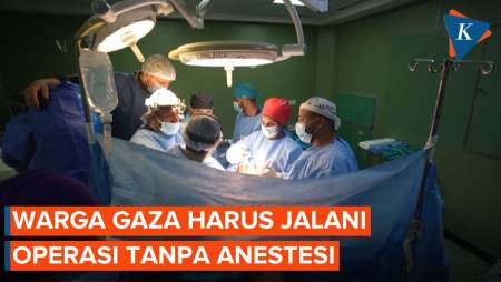 Kisah Operasi di Gaza: Fasilitas Medis Minim, Tanpa Anestesi, Pakai Pisau Tumpul