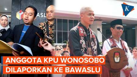 Komisoner KPU Wonosobo Dilaporkan Ke Bawaslu, Diduga Gerakkan PPK Untuk Menangkan Ganjar-Mahfud