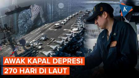 Krisis! Awak Kapal USS Abraham Lincoln Disebut Depresi Berat Usai 270 Hari Di Laut