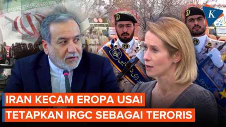 IRGC Dicap Organisasi Teroris, Iran Kecam Uni Eropa!