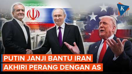 Putin "Pasang Badan" Untuk Iran, Siap Bantu Akhiri Perang Dengan AS