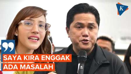 Tsamara: Erick Thohir Tak Ada Rencana Mundur dari Kabinet Jokowi