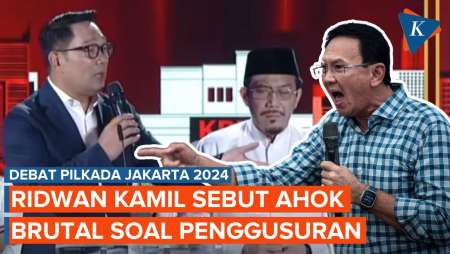 Ridwan Kamil: Gubernur Paling Brutal Menggusur adalah Pak Ahok, dari Partainya Mas Pram