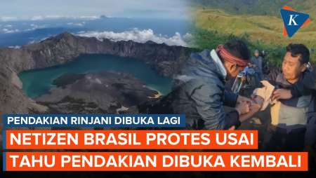 Pendakian Rinjani Buka Kembali: Diprotes Netizen Brasil, Ada WNA Jatuh Lagi