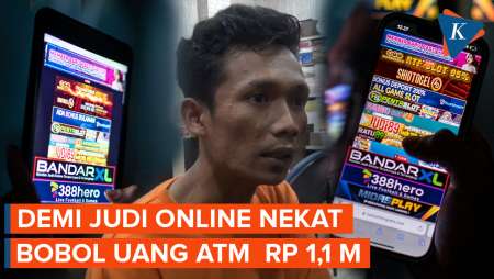 Petugas Pengisi ATM di Batam Kuras Uang Rp 1,1 M untuk Judi Online