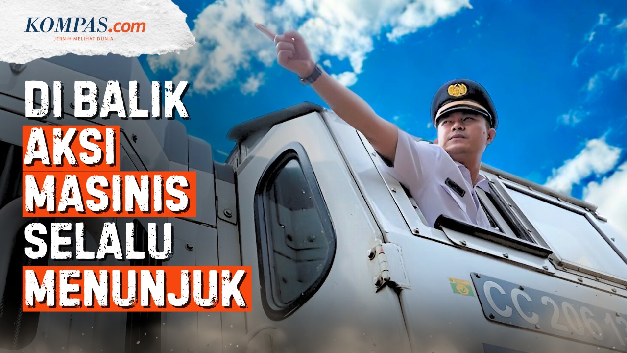 Kenapa Masinis Selalu Menunjuk Sebelum Berangkatkan Kereta Api