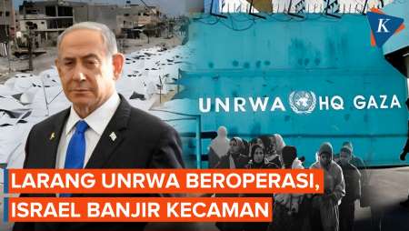 Larang UNRWA Beroperasi, Israel Banjir Kecaman