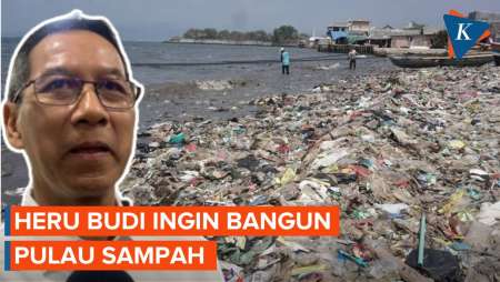 Heru Budi Ingin Bangun Pulau Sampah di Laut Jakarta