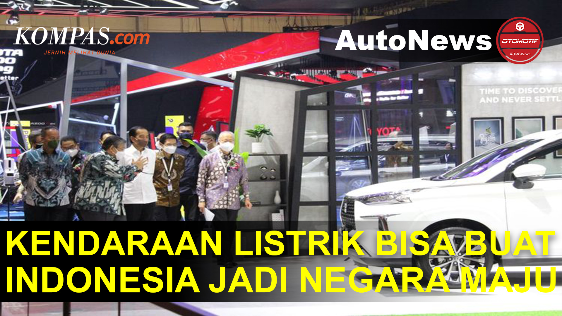 Jokowi: Kendaraan Listrik Bisa Membuat Indonesia Jadi Negara Maju