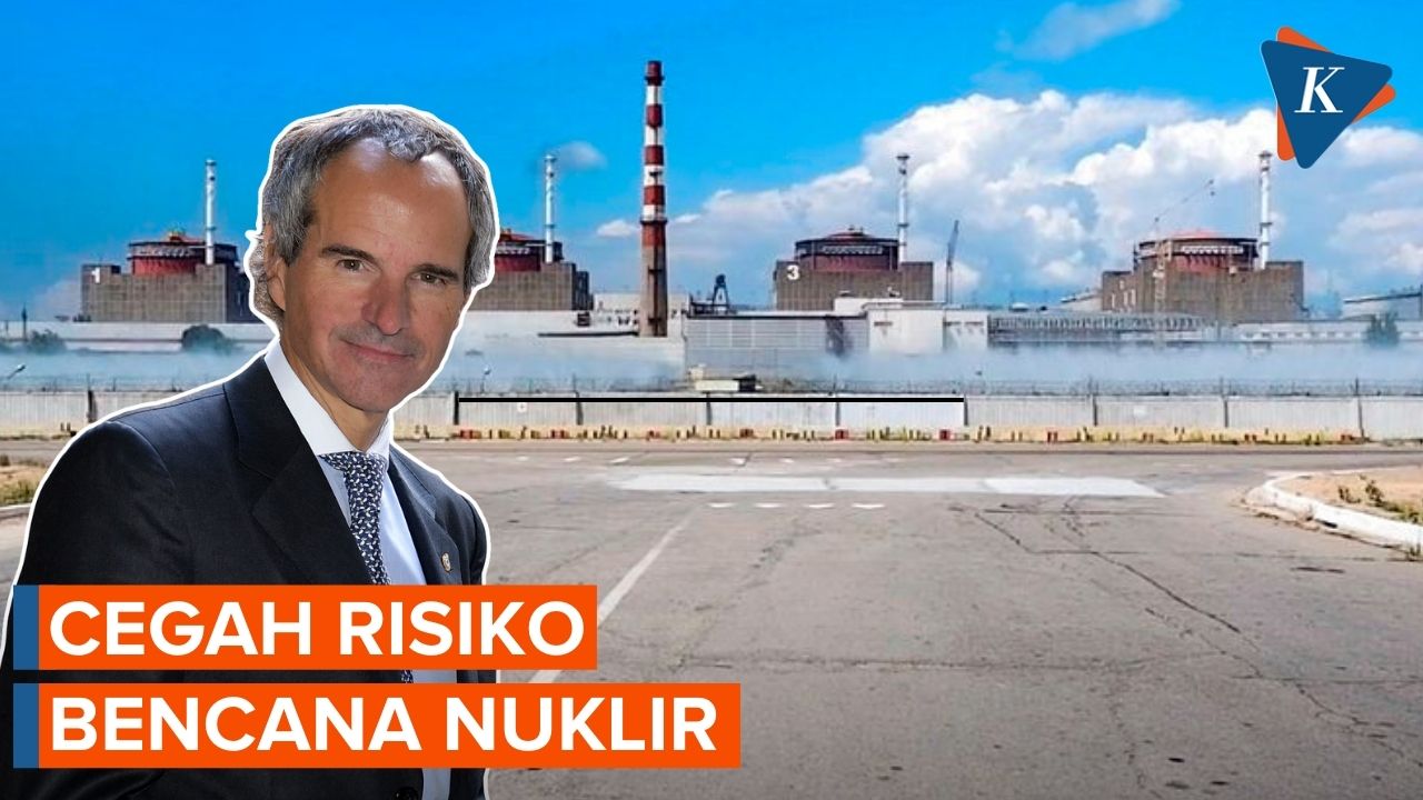 Bos IAEA Kunjungi PLTN Zaporizhzhia, Risiko Bencana Nuklir Meningkat?