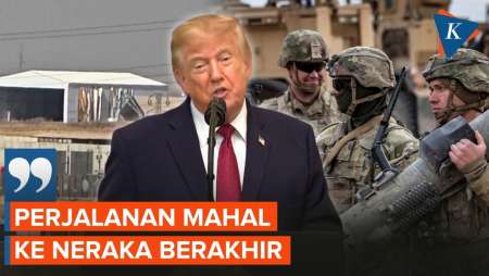 Pasukan AS Ditarik Dari Irak, Trump: Perjalanan Ke Neraka Berakhir