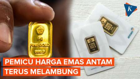 Harga Emas Antam Terus Melambung, Apa Penyebabnya?