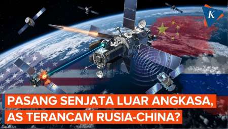 Alasan AS Pasang Senjata Di Luar Angkasa, Terancam Rusia Dan China?