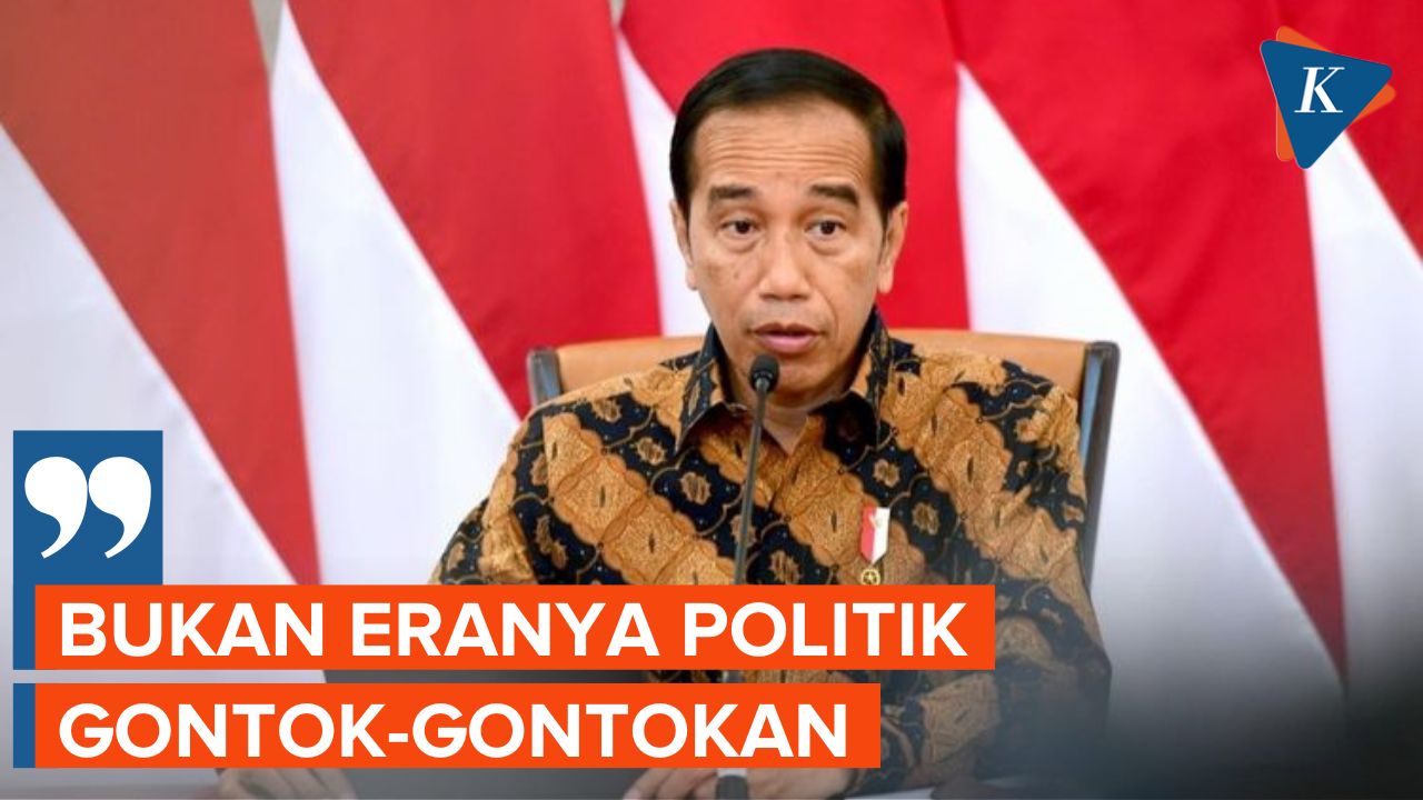 Jokowi Imbau Tak Gunakan Politik Identitas di Pemilu 2024