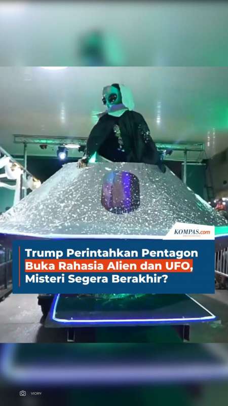 Trump Perintahkan Pentagon Buka Rahasia Alien Dan UFO, Misteri Segera Berakhir?