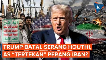 Trump Batal Gempur Houthi, AS "Lelah" Melawan Iran?