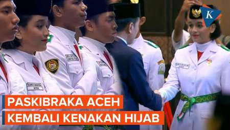 Paskibraka Aceh Kembali Berhijab, PJ Gubernur: Hargai Kekhususan Aceh!