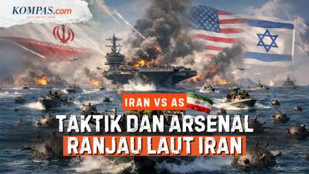 Daftar Ranjau Laut Iran: Spesifikasi Dan Taktik Jebakan Di Selat Hormuz Mengintai AS