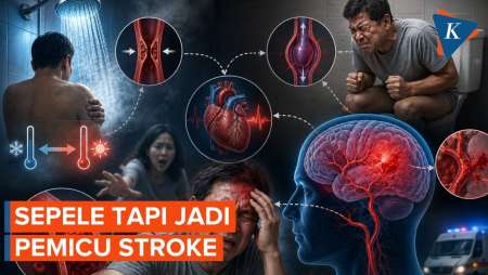 Sering Dilakukan! 2 Kebiasaan Di Kamar Mandi Yang Bisa Picu Stroke