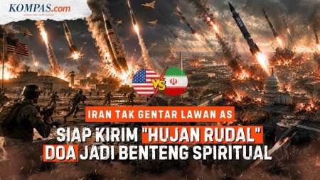 Bukti Iran Tak Gentar Dihantam AS: Siap Balas Lebih Keras, "Dibekingi" Doa, Rudal Kian Mutakhir