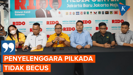 Kecewa dengan Penyelenggara Pilkada, Tim RK-Suswono Akan Melapor DKPP