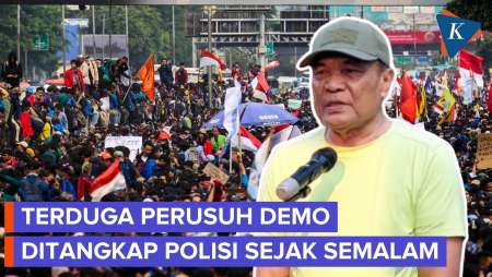 Jelang Demo di DPR, Menko Polkam: Beberapa Orang Ditangkap Semalam, Diduga Perusuh