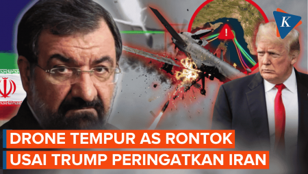 Iran Rontokkan Drone MQ-9 Reaper AS Di Selat Hormuz Saat Trump Kirim Peringatan Terakhir