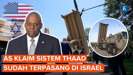 AS Sebut Sistem Anti-rudal THAAD Sudah Terpasang di Israel