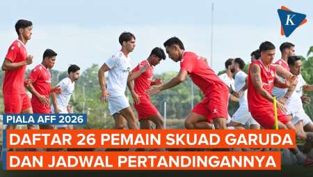 Daftar 26 Pemain Timnas Indonesia Di Piala AFF 2026 Dan Jadwal Pertandingannya