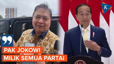 Airlangga Sebut Jokowi Tokoh Nasional, Milik Semua Partai 