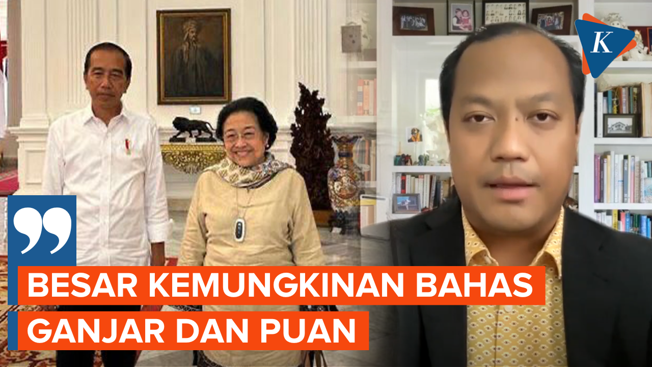 Pertemuan Jokowi-Megawati Disebut Bahas Ganjar dan Puan di Pilpres 2024