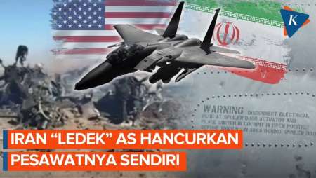 Iran “Olok-olok” AS Hancurkan Pesawat Sendiri, Sindir Washington Tutupi Kegagalan