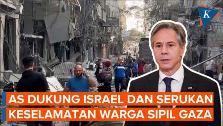 Blinken: Kita Perlu Melindungi Warga Sipil Palestina