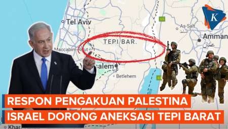 Koalisi Israel Dorong Aneksasi Tepi Barat