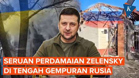 Rusia Terus Gempur Ukraina, Zelensky Bicara Perdamaian Bersama AS