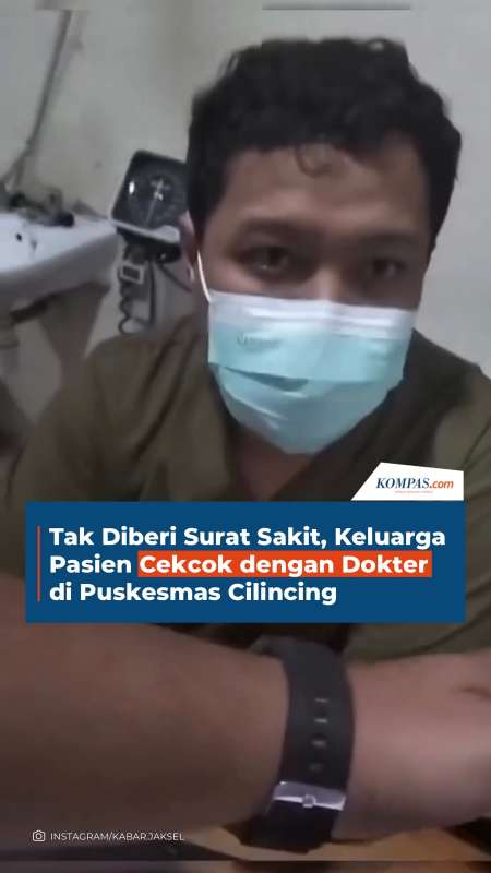 Tak Diberi Surat Sakit, Keluarga Pasien Cekcok Dengan Dokter Di Puskesmas Cilincing
