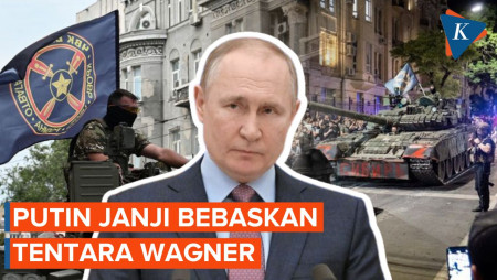 Putin Janji Bebaskan Anggota Wagner