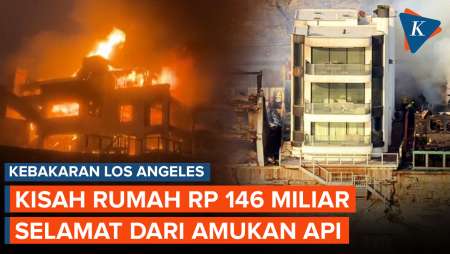 Kisah di Balik Rumah yang Selamat Saat Kebakaran Los Angeles