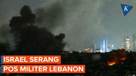 Israel Serang Pos Militer Lebanon, 1 Tentara Tewas dan 18 Orang Terluka