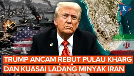 Trump: AS Siap Rebut Pulau Kharg, Bakal Gempur Iran dengan Keras!