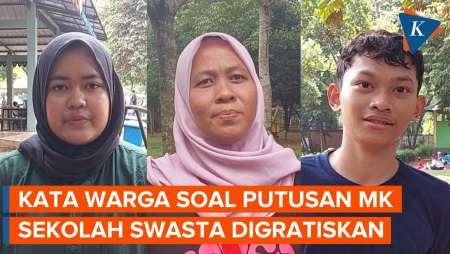 MK Perintahkan Negara Gratiskan Sekolah Swasta, Apa Pendapat Orangtua?