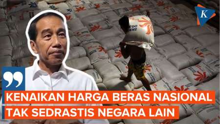 Jokowi Blusukan ke Pasar Purworejo, Soroti Kenaikan Harga Beras