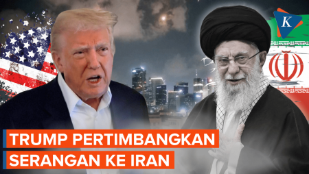 Trump Disebut Pertimbangkan Rencana Ikut Serang Iran