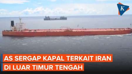 Pasukan AS Sergap Kapal Terkait Iran Di Dekat Indonesia